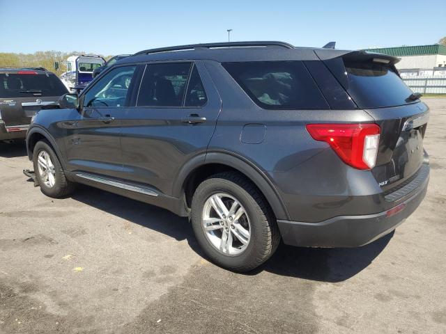 1FMSK8DH7LGB45223 - 2020 FORD EXPLORER XLT GRAY photo 2