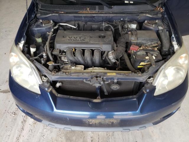 2T1KR32E37C678489 - 2007 TOYOTA COROLLA MA XR BLUE photo 11