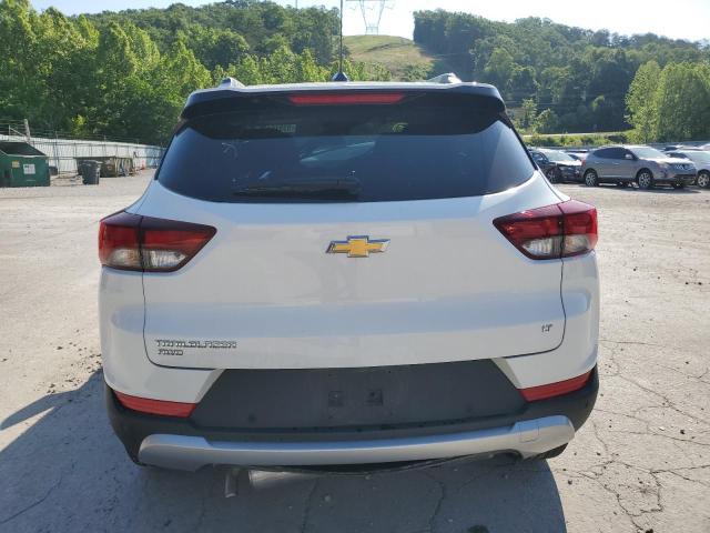 KL79MRSL6NB145429 - 2022 CHEVROLET TRAILBLAZE LT WHITE photo 6