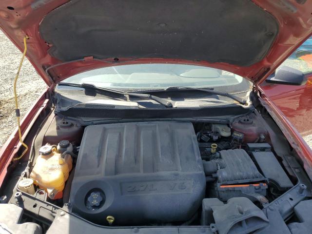 1B3LC56R08N603621 - 2008 DODGE AVENGER SXT RED photo 11