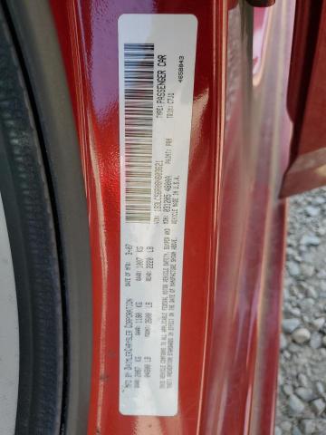 1B3LC56R08N603621 - 2008 DODGE AVENGER SXT RED photo 12