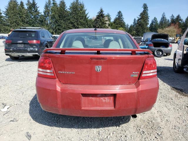 1B3LC56R08N603621 - 2008 DODGE AVENGER SXT RED photo 6