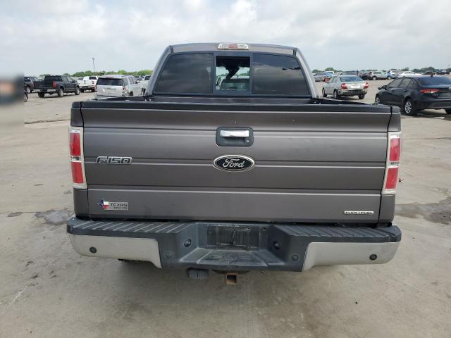 1FTFW1EF2BKD10394 - 2011 FORD F150 SUPERCREW GRAY photo 6