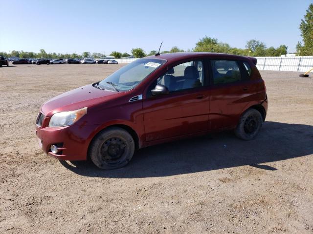 3G2TC6DE6AL116101 - 2010 PONTIAC G3 WAVE SE RED photo 1