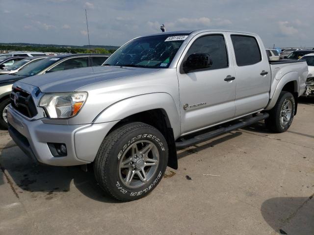 5TFJU4GN1DX032955 - 2013 TOYOTA TACOMA DOUBLE CAB PRERUNNER SILVER photo 1