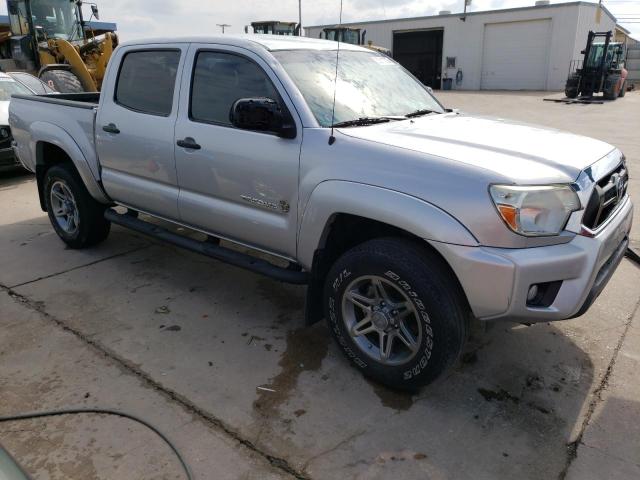 5TFJU4GN1DX032955 - 2013 TOYOTA TACOMA DOUBLE CAB PRERUNNER SILVER photo 4