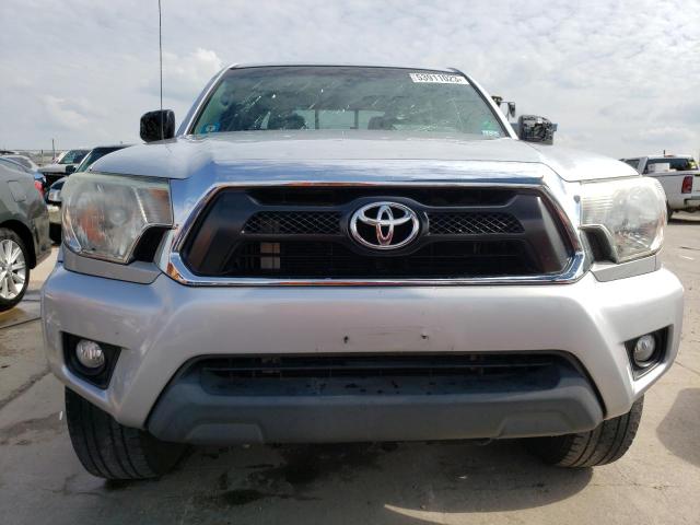 5TFJU4GN1DX032955 - 2013 TOYOTA TACOMA DOUBLE CAB PRERUNNER SILVER photo 5
