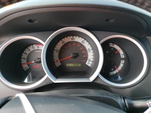 5TFJU4GN1DX032955 - 2013 TOYOTA TACOMA DOUBLE CAB PRERUNNER SILVER photo 9