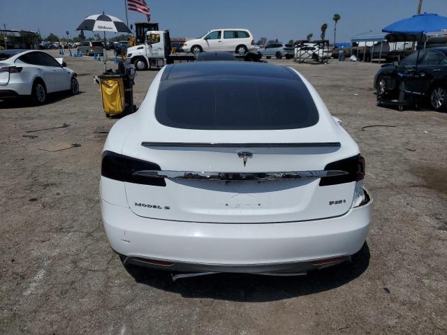 5YJSA1DP8CFP02575 - 2012 TESLA MODEL S WHITE photo 6