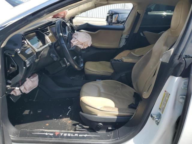 5YJSA1DP8CFP02575 - 2012 TESLA MODEL S WHITE photo 7