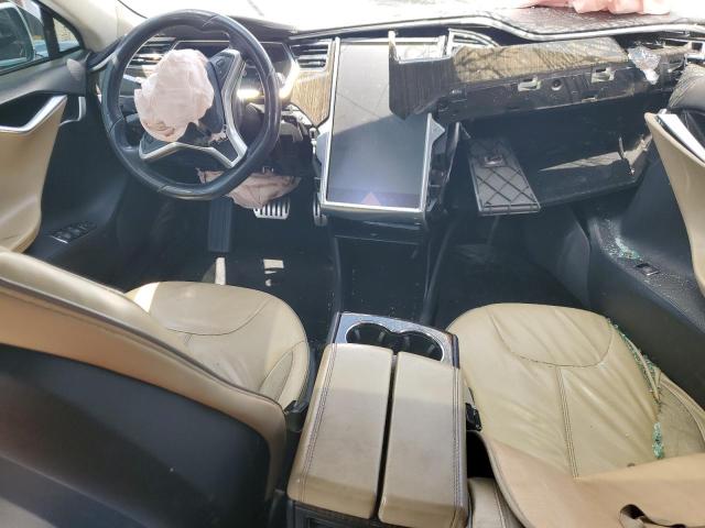 5YJSA1DP8CFP02575 - 2012 TESLA MODEL S WHITE photo 8