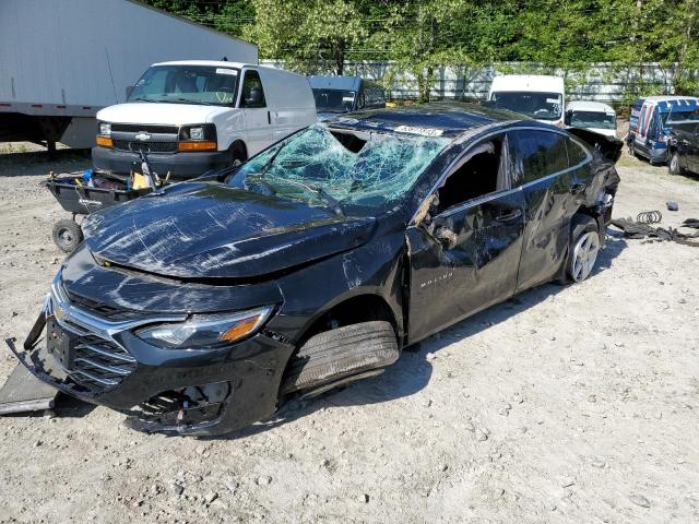 1G1ZB5ST3KF189824 - 2019 CHEVROLET MALIBU LS BLACK photo 1