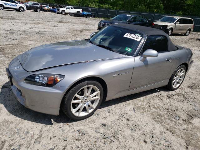 JHMAP21425S008396 - 2005 HONDA S2000 SILVER photo 1