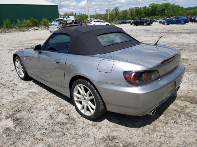 JHMAP21425S008396 - 2005 HONDA S2000 SILVER photo 2