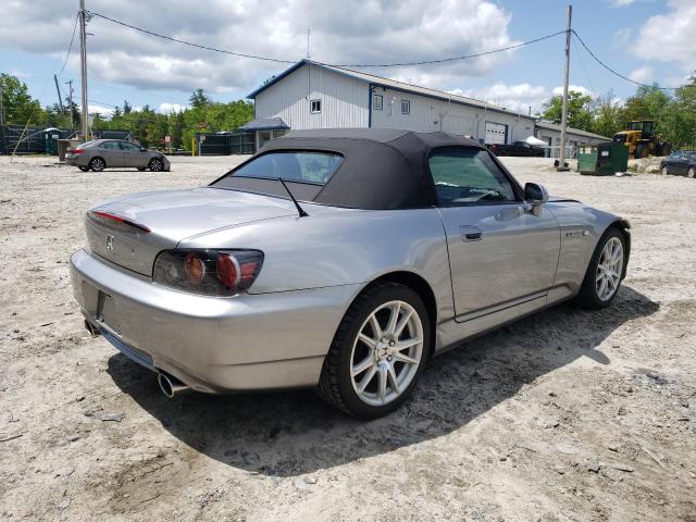 JHMAP21425S008396 - 2005 HONDA S2000 SILVER photo 3