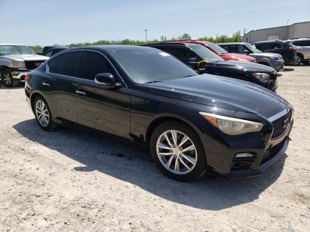 JN1EV7AR0HM830756 - 2017 INFINITI Q50 PREMIUM BLACK photo 4