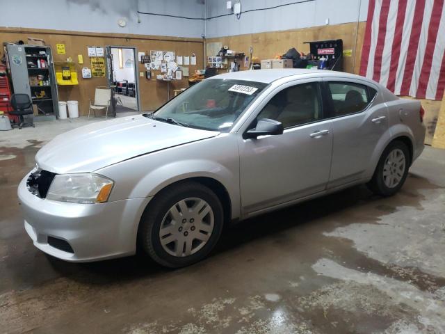 1B3BD4FG4BN537499 - 2011 DODGE AVENGER EXPRESS SILVER photo 1