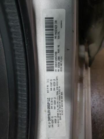 1B3BD4FG4BN537499 - 2011 DODGE AVENGER EXPRESS 银色 照片 12