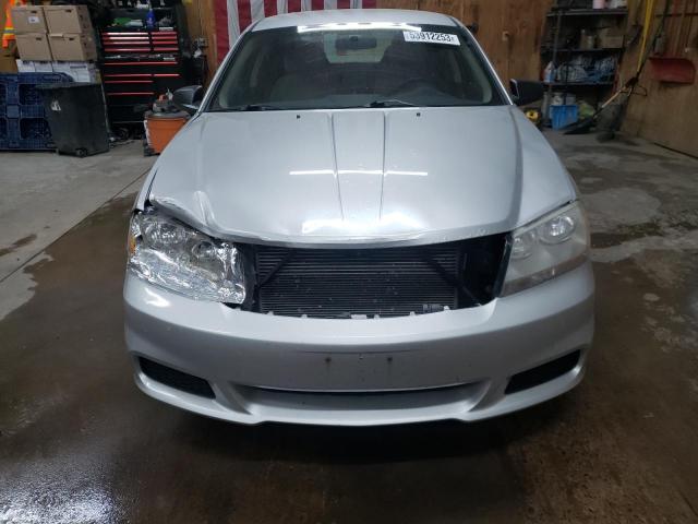 1B3BD4FG4BN537499 - 2011 DODGE AVENGER EXPRESS SILVER photo 5