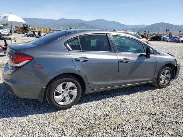 19XFB2F58DE019363 - 2013 HONDA CIVIC LX GRAY photo 3