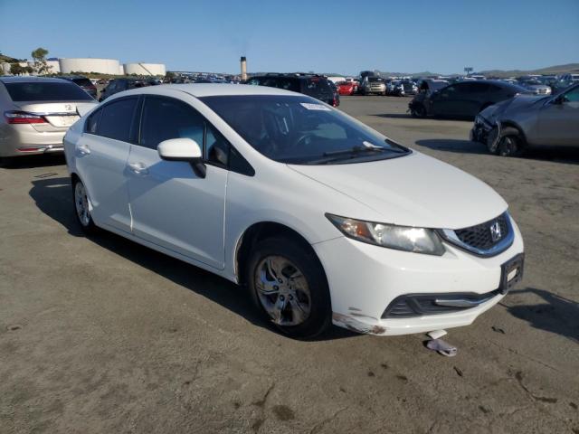 2HGFB2F53FH512019 - 2015 HONDA CIVIC LX WHITE photo 4