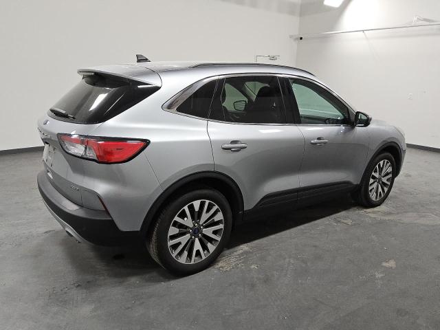 1FMCU9DZ8NUA15369 - 2022 FORD ESCAPE TITANIUM ვერცხლისფერი ფოტო 3