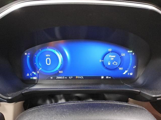 1FMCU9DZ8NUA15369 - 2022 FORD ESCAPE TITANIUM ვერცხლისფერი ფოტო 9