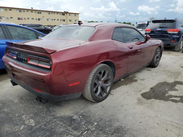 2C3CDZAG2JH271158 - 2018 DODGE CHALLENGER SXT BURGUNDY photo 3