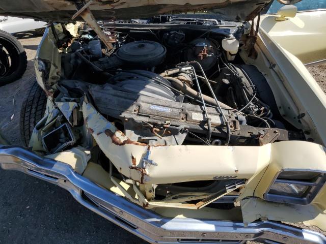 1H57U7Z503971 - 1977 CHEVROLET MONTECARLO YELLOW photo 11