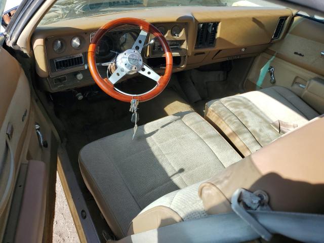 1H57U7Z503971 - 1977 CHEVROLET MONTECARLO YELLOW photo 8