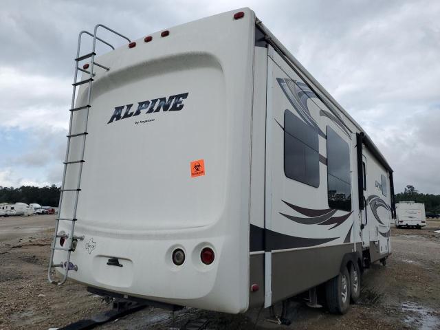 4YDF35326EE780170 - 2014 ALPI 5TH WHEEL WHITE photo 4