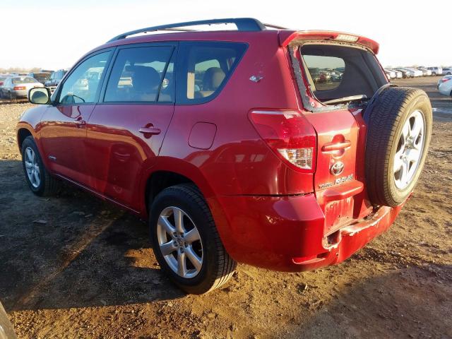 JTMBD31V485143587 - 2008 TOYOTA RAV4 LIMITED  photo 3