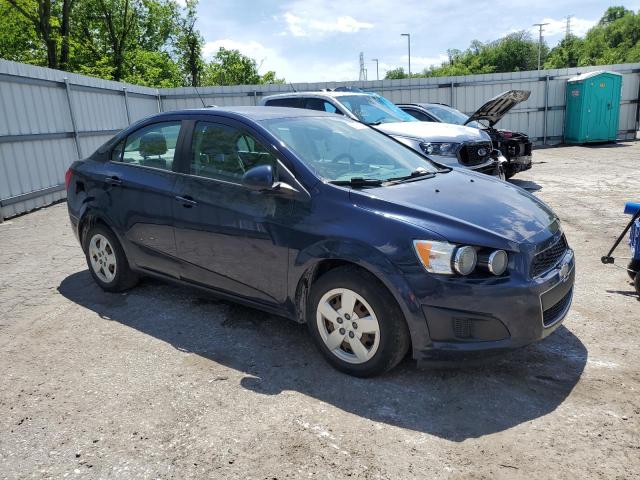 1G1JA5SG8F4149226 - 2015 CHEVROLET SONIC LS ლურჯი ფოტო 4