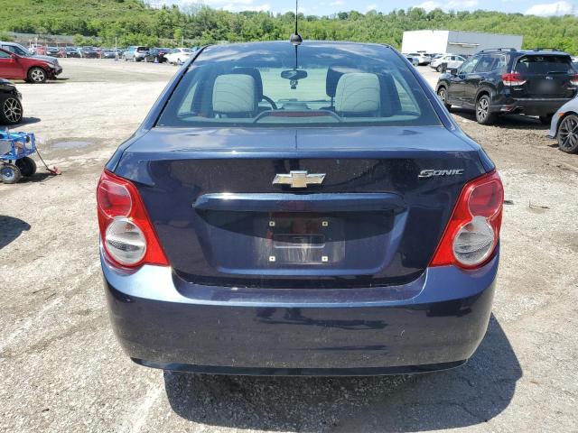 1G1JA5SG8F4149226 - 2015 CHEVROLET SONIC LS ლურჯი ფოტო 6