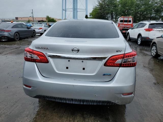 3N1AB7AP7EY267008 - 2014 NISSAN SENTRA S SILVER photo 6