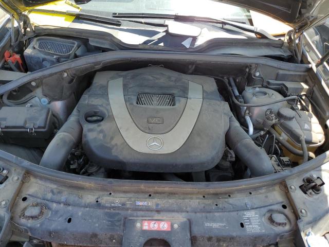4JGBB8GB7BA664118 - 2011 MERCEDES-BENZ ML 350 4MATIC SILVER photo 12