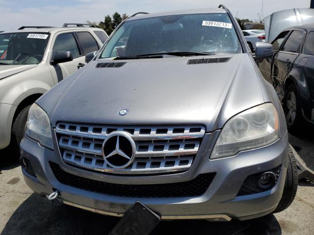 4JGBB8GB7BA664118 - 2011 MERCEDES-BENZ ML 350 4MATIC SILVER photo 5