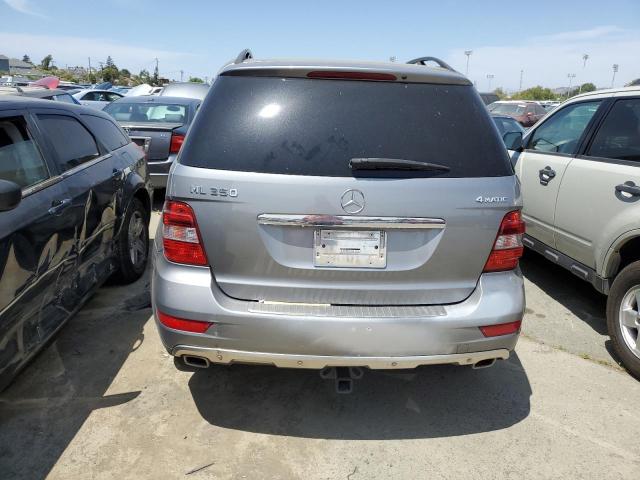 4JGBB8GB7BA664118 - 2011 MERCEDES-BENZ ML 350 4MATIC SILVER photo 6