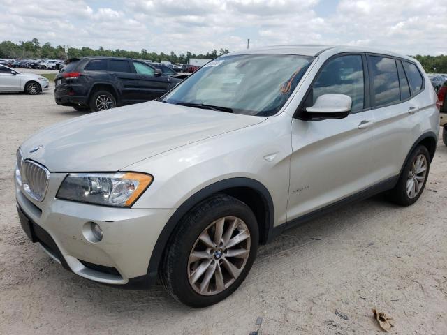 5UXWX9C59D0A22040 - 2013 BMW X3 XDRIVE28I SILVER photo 1