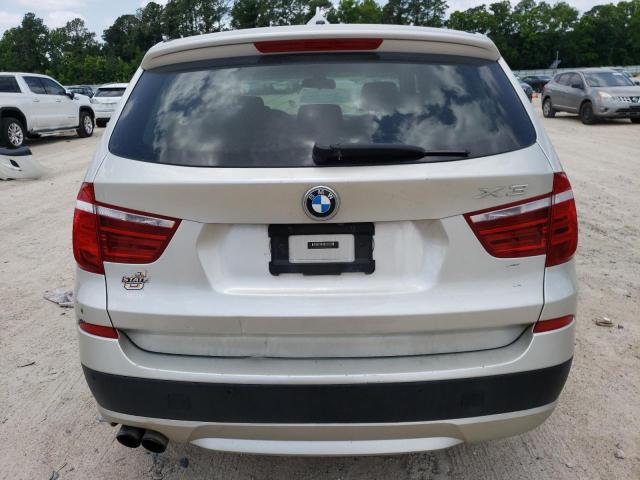 5UXWX9C59D0A22040 - 2013 BMW X3 XDRIVE28I SILVER photo 6