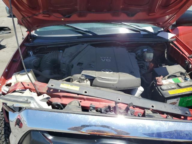 3TMJU4GN7EM168210 - 2014 TOYOTA TACOMA DOUBLE CAB PRERUNNER RED photo 11