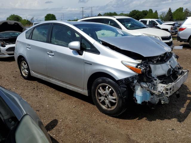 JTDKN3DUXB5363646 - 2011 TOYOTA PRIUS SILVER photo 4