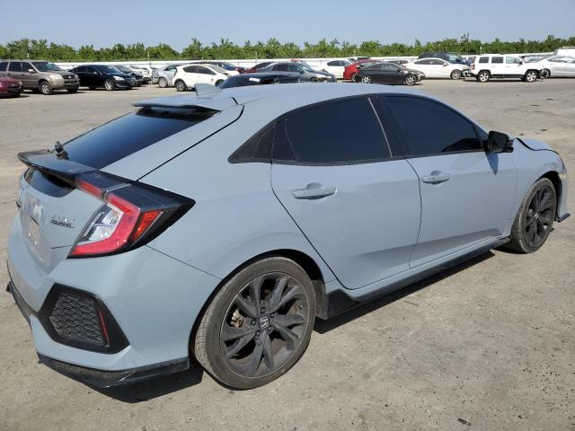 SHHFK7H92HU413369 - 2017 HONDA CIVIC SPORT TOURING GRAY photo 3