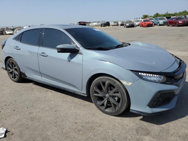 SHHFK7H92HU413369 - 2017 HONDA CIVIC SPORT TOURING GRAY photo 4