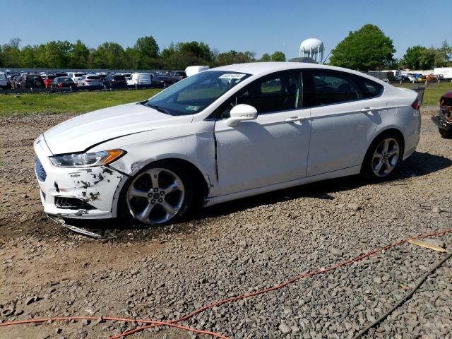 3FA6P0HD4FR242401 - 2015 FORD FUSION SE WHITE photo 1