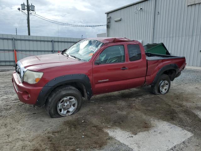 5TETU62N88Z566013 - 2008 TOYOTA TACOMA PRERUNNER ACCESS CAB RED photo 1