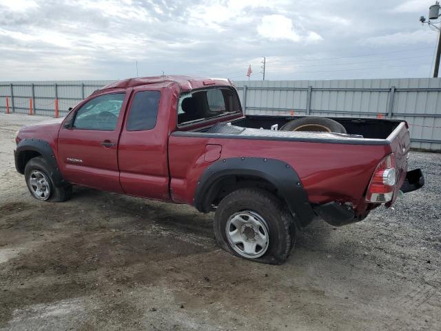 5TETU62N88Z566013 - 2008 TOYOTA TACOMA PRERUNNER ACCESS CAB RED photo 2