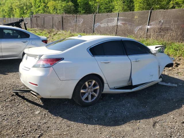 19UUA8F51EA006795 - 2014 ACURA TL TECH WHITE photo 3