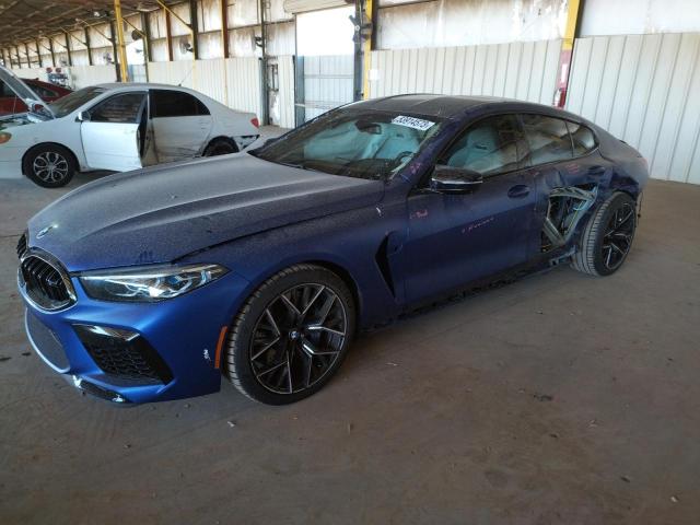 WBSGV0C02MCF36749 - 2021 BMW M8 BLUE photo 1