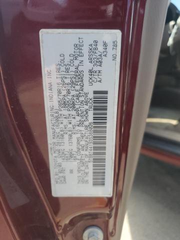 5TBBT44193S388026 - 2003 TOYOTA TUNDRA ACCESS CAB SR5 MAROON photo 12
